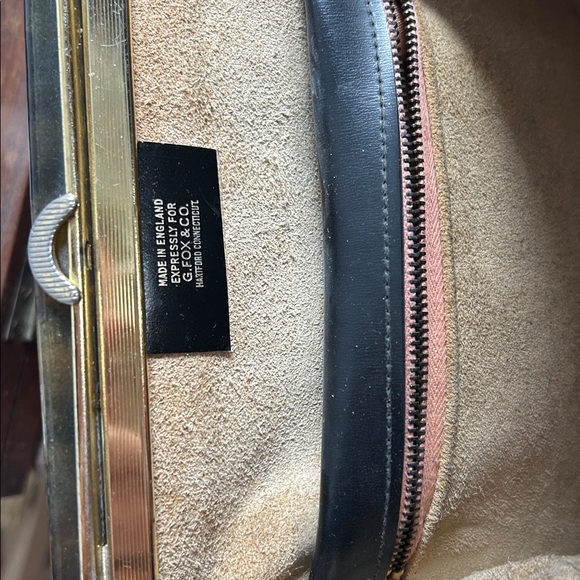 Vintage snap top purse. Black - Picture 13 of 14